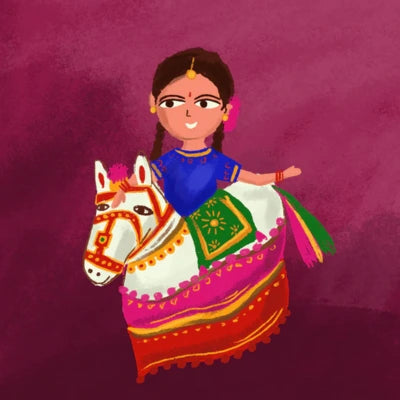 Poikal kudhirai art