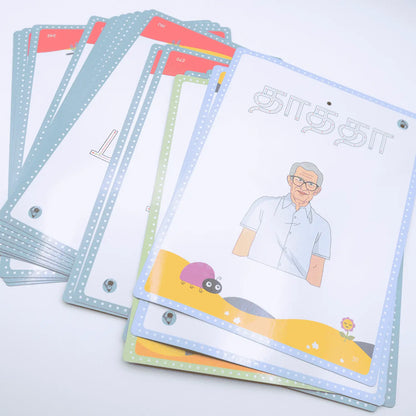 சொற்கோ | Sorko – Traceable Tamil Flashcards Set