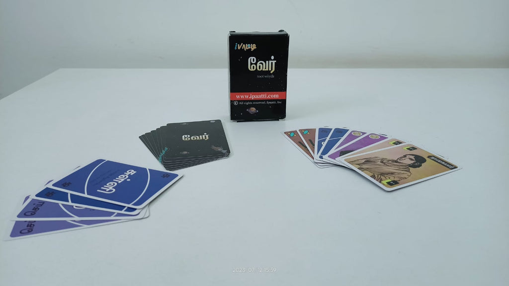 Word play game with cards